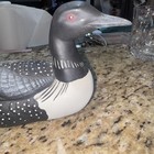 Ceramic Loon Figurine 10 In Marked Ks Minnesota State Bird G