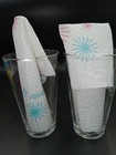 Lot Of 2 Vintage Rare 16oz Pepsi One Star Drinking Glasses Htf Print  Pics 