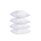 Throw Pillow Inserts  Euro Sham Form Stuffer With Premium Polyester Micro Fib   