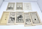 Lot Vintage antique Horse Equestrian Care Health Veterinary Agricultural Booklet