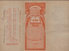 Washington A  Roebling - Stock Certificate Signed 09 01 1922