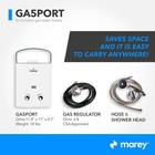 Marey Portable Propane Tankless Water Heater Outdoor Shower Camping Rv Tiny Home