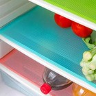 7 Pcs Shelf Mats Refrigerator Liners Washable Refrigerator Pads Fridge Mats 