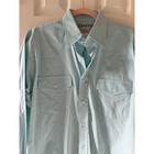 Schaefer Ranchwear Western Button Shirt L-tall 7080 Made In Usa Texas