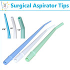 Surgical Aspirator Tips Dental Aspirating Suction Tips Blue  Green  White 250 pk