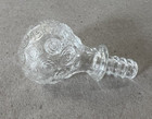 Decanter  Blub Flower Hollow Glass Stopper  No Cork