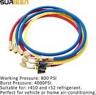 Hvac Ac Refrigerant Charging Hoses Diagnostic Manifold Gauge Set R410a R22 R404