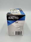 X-acto Ks 1031 Manual Pencil Sharpener Wall Mount Metal Open Box Silver