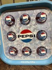 Vintage C  1960 Enjoy Pepsi Cola Tray Sign Coca Cola Coke 7up Dr Pepper Retro