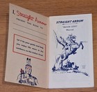 1951 Straight Arrow 72 Injunuities Secrets Indian Lore Know-how Nabisco Manual