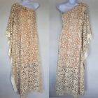 Maya Floral Embroidery One Shoulder Wedding Gown Dress Women s S Boho Hindu Glam