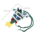 Christmas Dog Hat Xmas Knitted Yarn Beanie For Pets Green