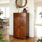 Kitchen Coffee Bar Cabinet With Storage Sideboard Buffet Cabinet With Drawer