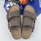 New Birkenstock Arizona Mocha Birko-flor Women s And Men s Sandals Size 37-45