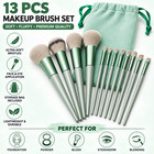 13pcs Soft Fluffy Makeup Brushes Set For Cosmetics Foundation Blush Powder Eyesh