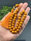 Faturan Amber Rosary muslim Rosary Islamic Beads Large   Misbaha  Tasbih  Tesbih