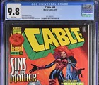 Cable  44  1997  - Cgc 9 8 - Wp - Marvel Comics - Madelyne Pryor Cover