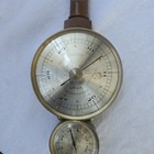 Vintage Airguide Banjo Style Mid-century Weather Station Barometer 22  Usa