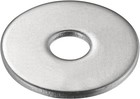 Midwest Fender Washers 1 4 In X 1 In - Corrosion Resistant Zinc Finish  100 Pcs