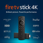 Fire Tv Stick 4k Streaming Device With Alexa Voice Remote  includes Tv Controls 