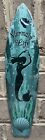 Mermaid s Life Metal Surfboard Sign 17  X 4 5      Beach Pool Bar Home Wall Decor