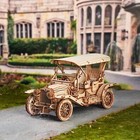 Rokr 3d Wooden Puzzle Vintage Car For Kids Adults Easy Assemble Toys Gift
