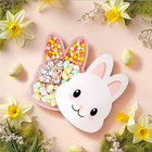 Cook With Color Bunny Snack Box Food Storage Container Pink