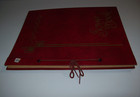 Vintage Unused Scrapbook Album 12  Cover Blank Pages Empty Journal