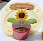 New Packaged Lot Of 3 Solar Dancing Bugs   Sunflower