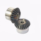Motor Bevel Gear 1 0 Mod 15 16 18 20 24 30t 90   1 1 Pairing Metal Bevel Gear 1pc