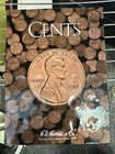 Coin Folder For Us Cents Plain Pages New He Harris Album 2676 90 Slots - F5