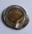 Unbelievable   1 L e  Egypt Coin 2015 Reverse Design Struck Twice On One Side