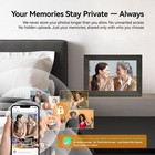 New 10 1in Smart Digital Picture Frame Wifi 6 32gb Touch Screen Auto Rotate Gift