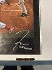 2018 Mlb Hall Of Fame Litho Farano Artist Signed 102 1000 Thome Chipper Jones