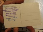 Vintage Puppet Marionette Postcard   puppenspiel  Rich Winzer  Kasper   Gretel