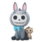 Furrybones Quixote Skeleton Dressed In A Donkey Costume Figurine Statuette New
