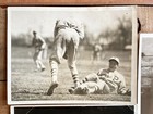 X3 Vintage 1920s Portland Me High School Baseball Basketball Sports Photographs