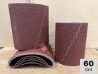 Ez8 8x19 Sanding Belts 60 Grit Aluminum Oxide Pack Of 10
