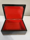 Vintage 1971 Palekh Russian Lacquer Box Signed Hand Painted Ussr No  18245