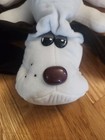 Lot 2 Vtg Tonka Pound Puppies 18  1985 Stuffed Plush Puppy Dog Brown White