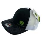 John Deere Black white Richardson Hat - Lp83157