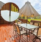 Patio Table Pool Umbrella Hole Ring Plug Cover Cap For 2 Inch Hole Unbreakable
