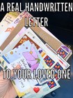    a Real Handwritten Letter Mailed To Your Loved One        