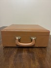 Vintage Travel Bar Set - Portable Cocktail Kit W  Case Mid Century
