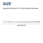 20-30mm Cable Pulling Socks Grip 0 9 M Stainless Wire Mesh Puller Socks Grip