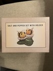 Cracker Barrel Bees On Flowers Salt And Pepper Shaker Set New Honey Spring