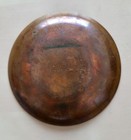 Small Vintage Copper Enamel Plate 3      