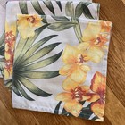 5 Tommy Bahama African Orchid Home Cloth Napkins