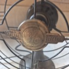 Vintage General Electric Ge Oscillating Desk Fan Vortalex Style 1930 s - 40 s