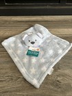 Gentle Steps Baby Lovey Blanket Blue Star Bear Plush Soft Security Toy 11    New